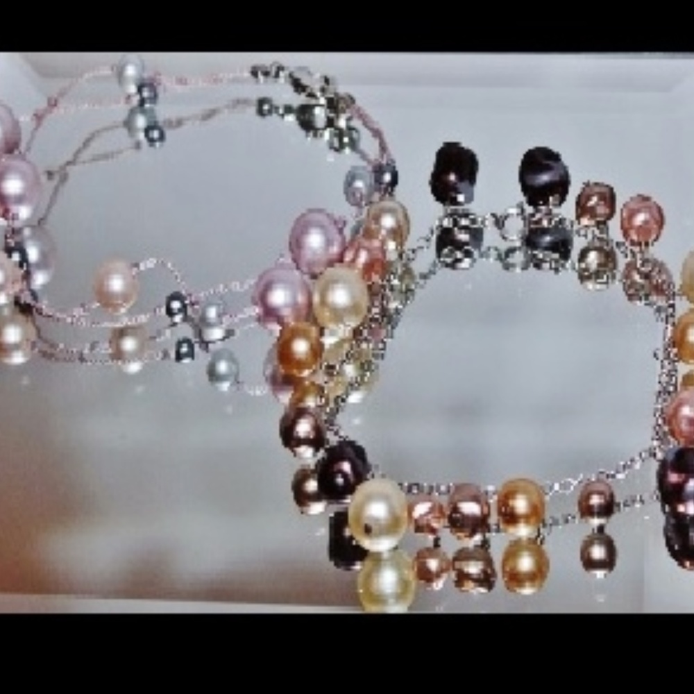 Diamonds N Pearls Minus The Diamonds Bracelet X 2